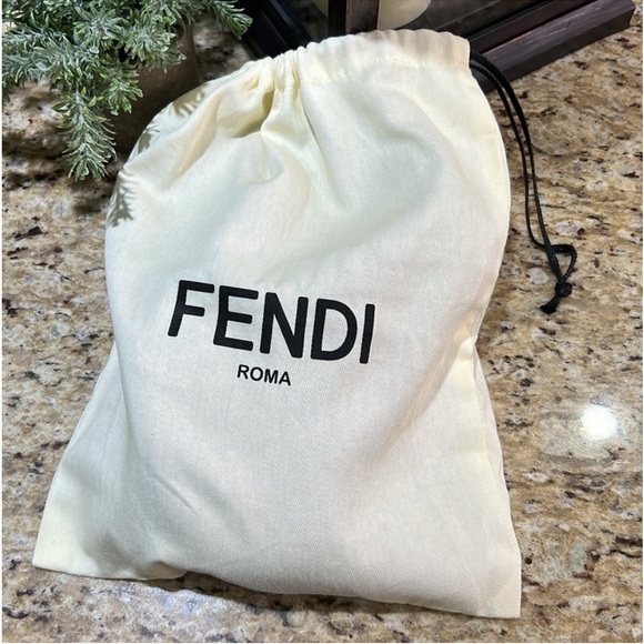 FENDI Zucca Wooden Clogs w/ Gold Studs Sandals 36 - Picture 10 of 10